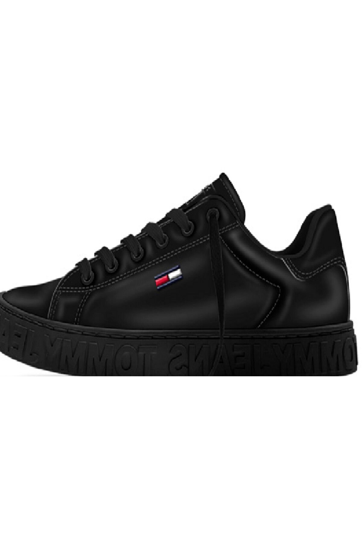 Kadın Cool Tommy Jeans Sneaker Siyah - 37