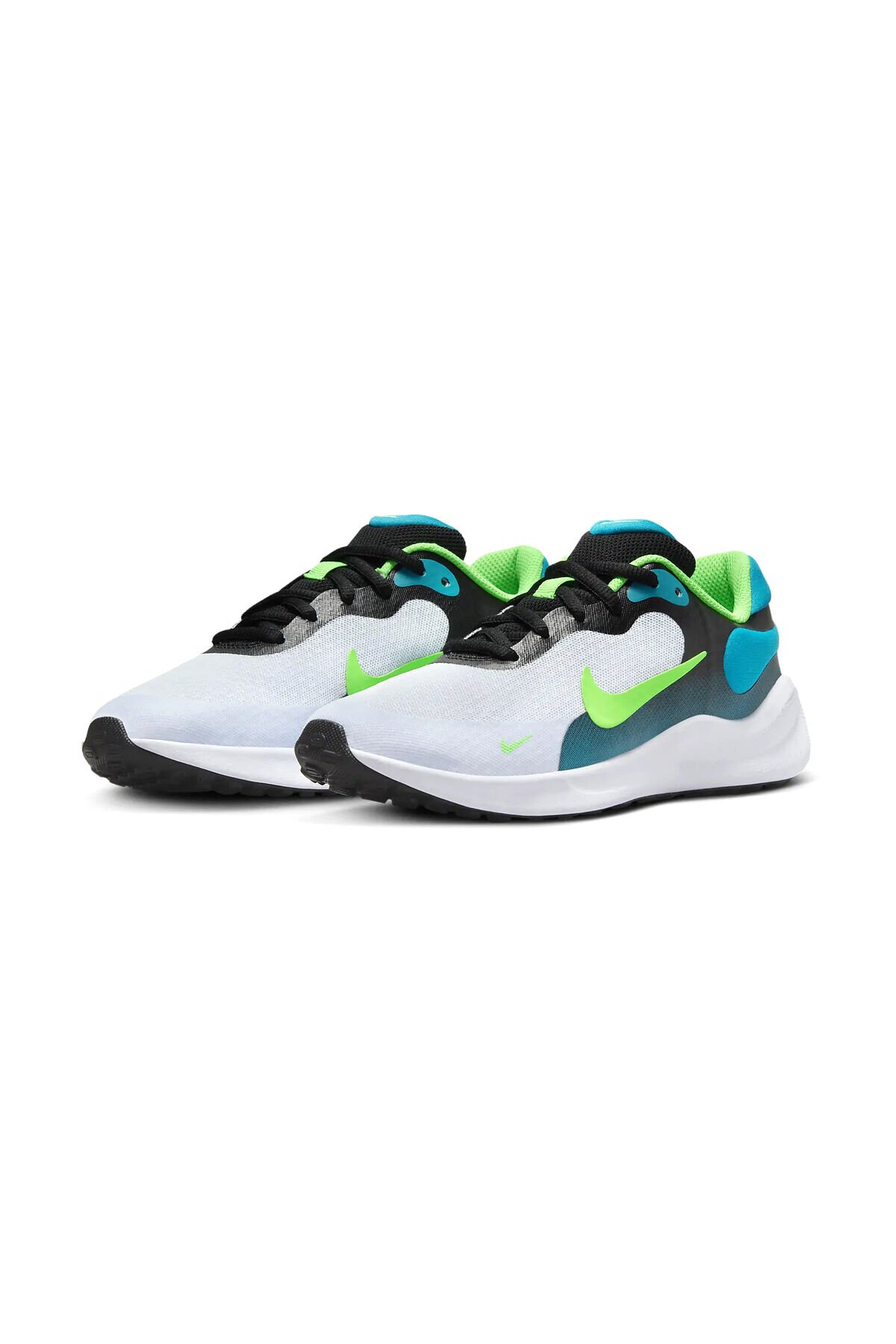 REVOLUTION 7 GS Black/Green Strike-Football Grey - 38,5