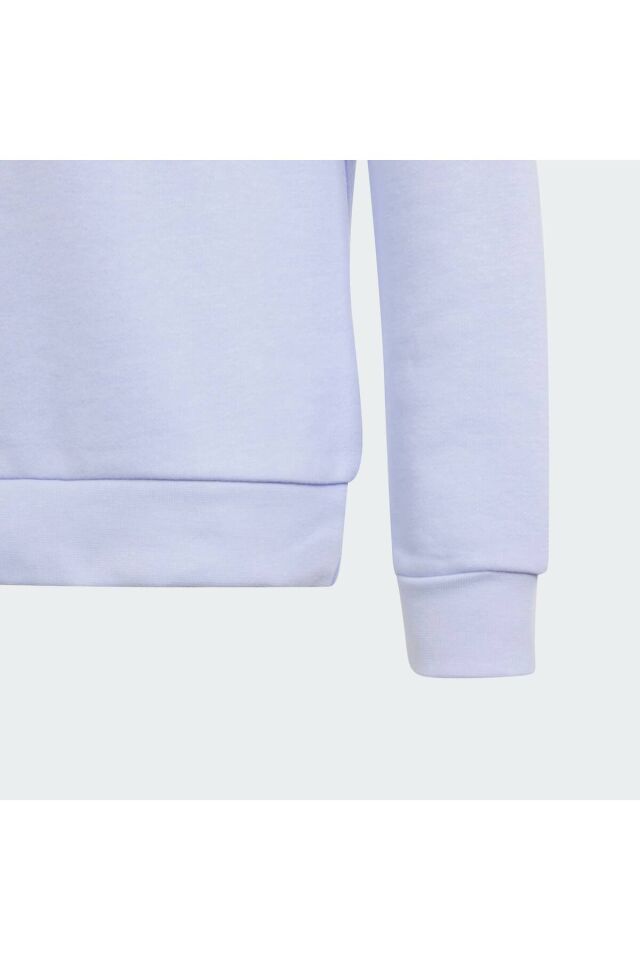 Trefoil Crew Sweatshirt Violet Tone - 11-12 Yaş