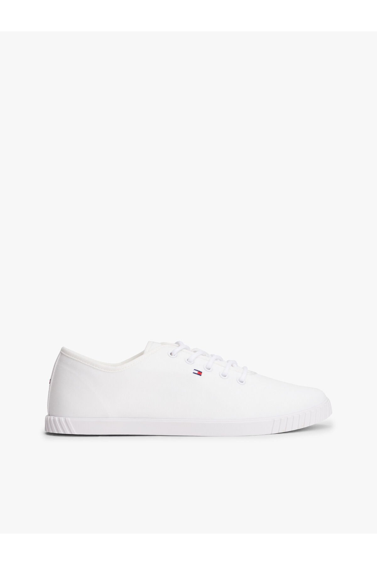 CANVAS LACE UP SNEAKER White - 38