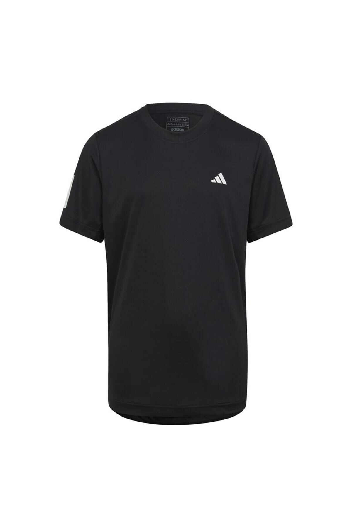 Club Tennis 3-stripes Tişört Siyah - 164