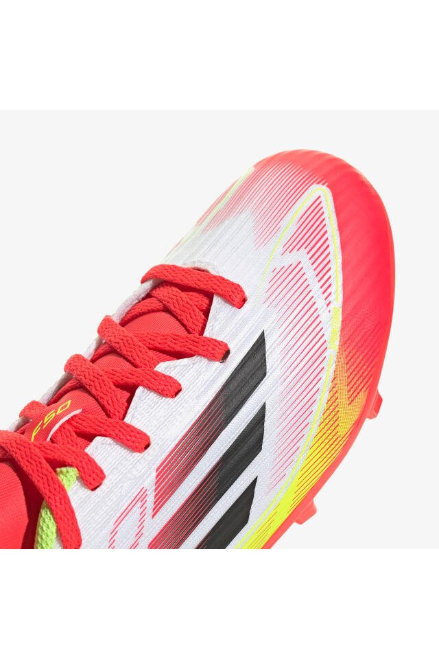 F50 League Mg Çocuk Beyaz Çim Saha Kramponu