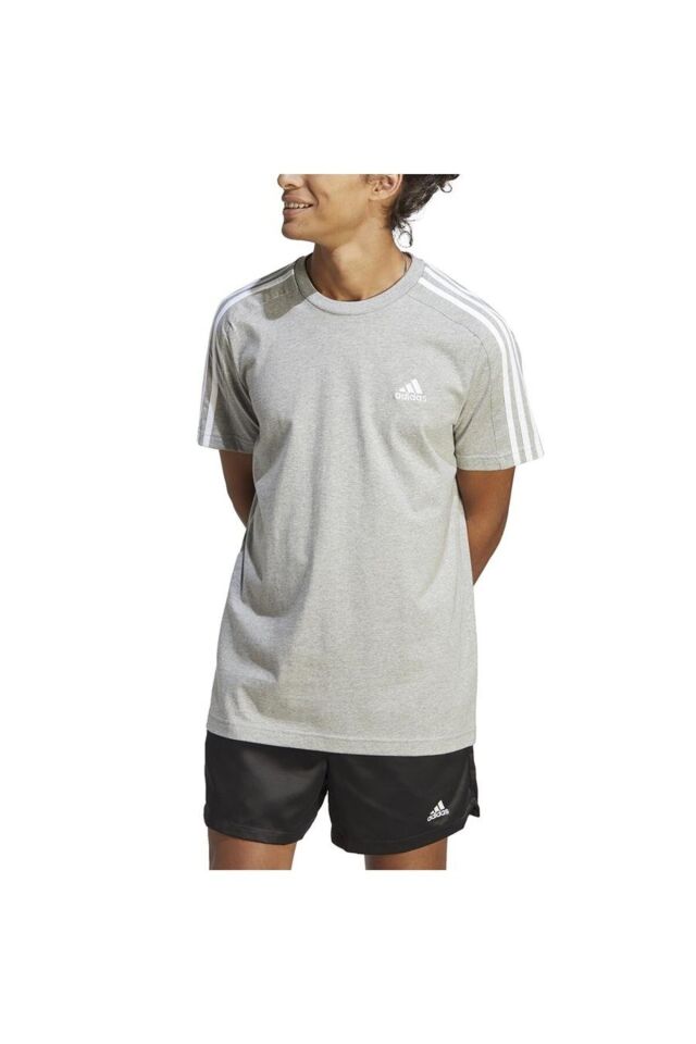 Essentials Single Jersey 3-stripes Tişört