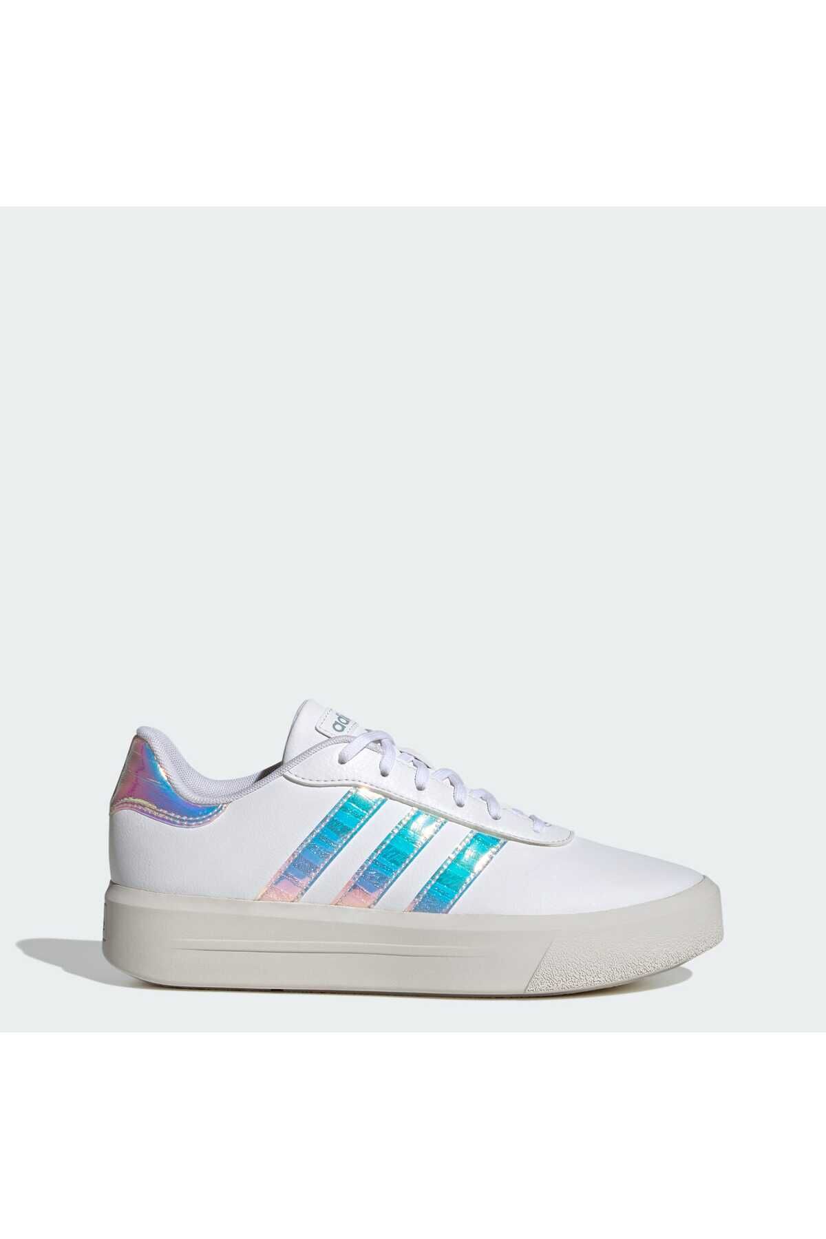 Court Platform Beyaz Kadın Sneaker IG8606 Beyaz - 39,5