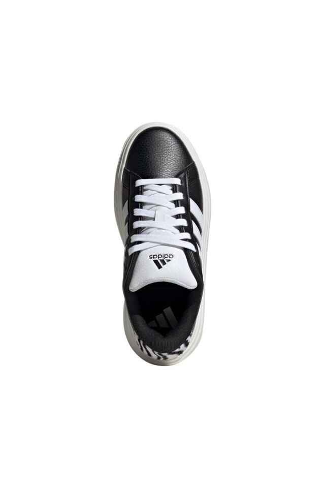 Grand Court Platform Kadın Yürüyüş Ayakkabısı Ih7754 Cblack/Ftwwht/Cwhite - 38